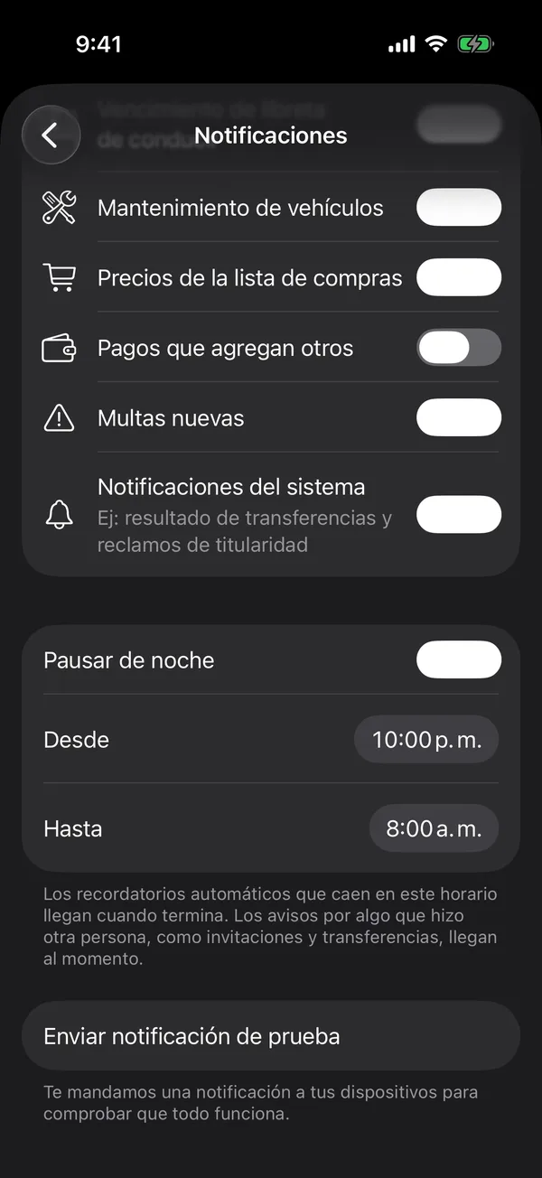 Pause at night with From and To